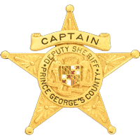 Captan Deputy Sheriff PRNCE GEORGE'S COUNTY